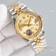 Swiss Grade Copy Rolex Oyster Perpetual Datejust 36mm Watch eta2836 Champagne Dial with Diamond (7)_th.jpg